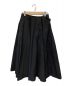 Yohji Yamamoto FEMME（ヨウジヤマモトファム）の古着「デザインラップロングスカート」｜ブラック