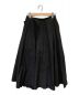 Yohji Yamamoto FEMME (ヨウジヤマモトファム) デザインラップロングスカート ブラック サイズ:1：13000円