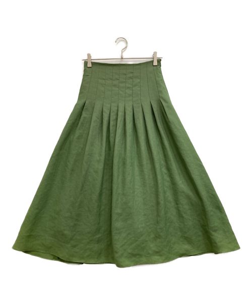 M-PREMIER（エムプルミエ）M-PREMIER (エムプルミエ) スカート グリーン サイズ:36の古着・服飾アイテム
