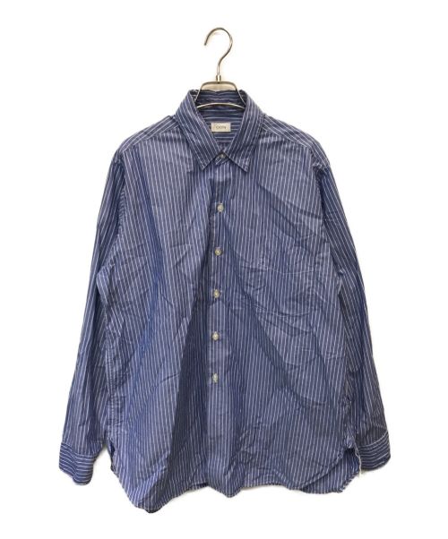 CIOTA（シオタ）CIOTA (シオタ) スビンコットンタイプライターレギュラーカラーシャツ ブルー サイズ:6の古着・服飾アイテム