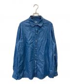 A.PRESSEアプレッセ）の古着「Washed Denim Shirt」｜インディゴ