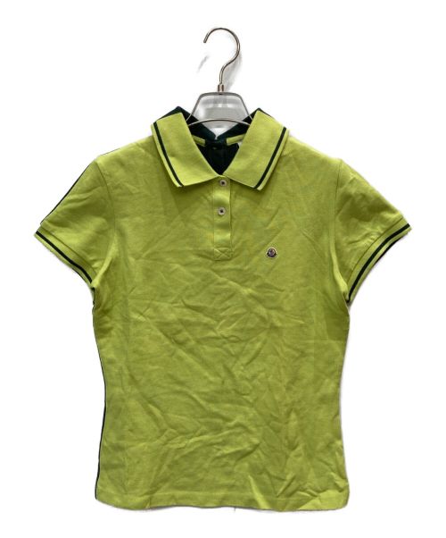 MONCLER（モンクレール）MONCLER (モンクレール) ポロシャツ グリーン サイズ:Ｓの古着・服飾アイテム