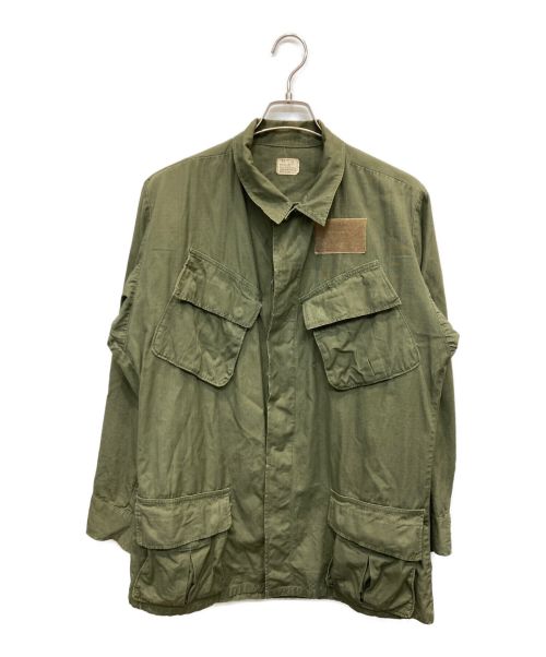 US ARMY（ユーエスアーミー）US ARMY (ユーエス アーミー) ジャングルファティーグジャケット カーキ サイズ:M-Lの古着・服飾アイテム