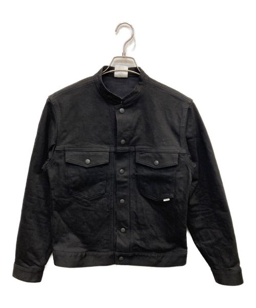 STABILIZER gnz（スタビライザージーンズ）STABILIZER gnz (スタビライザージーンズ) stand collar jacket ブラック サイズ:40inchの古着・服飾アイテム