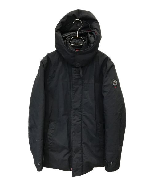 CAPEHORN（ケープホーン）CAPEHORN (ケープホーン) 中綿コート ブラック サイズ:48の古着・服飾アイテム