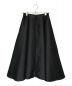 IENA (イエナ) ダブルサテンタックフレアスカート ブラック サイズ:S：7000円