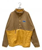 Patagoniaパタゴニア）の古着「Natural Blend Snap-T pullover」｜ベージュ×イエロー