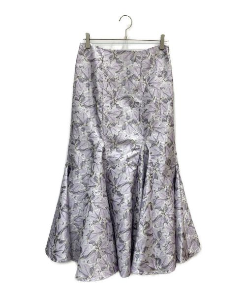 mideal（マイディール）mideal (マイディール) アソートフレアマーメイドスカート パープル サイズ:Mの古着・服飾アイテム