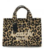 COACHコーチ）の古着「Cargo Tote with Leopard Print」