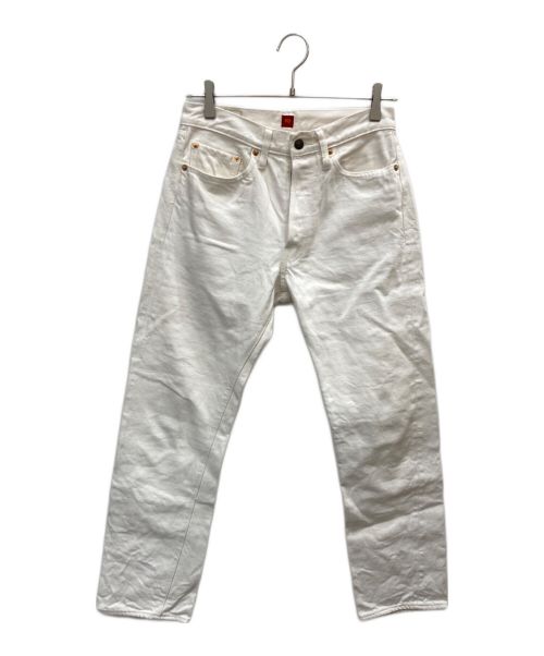 RESOLUTE（リゾルト）RESOLUTE (リゾルト) デニムパンツ ホワイト サイズ:SIZE 76cm (W30)の古着・服飾アイテム