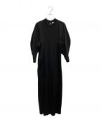 Mame Kurogouchiマメクロゴウチ）の古着「Cotton Jersey Dress」｜ブラック