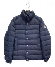 MONCLER (モンクレール) BREVAL/デニムダウンジャケット インディゴ サイズ:1