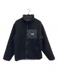 stussy (ステューシー) Sherpa Jacket（シェルパジャケット） ブラック サイズ:M