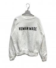 HUMAN MADE (ヒューマンメイド) クルーネックスウェット ホワイト サイズ:M