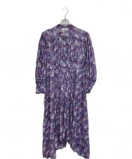 ISABEL MARANT ETOILE (イザベルマランエトワール) フラワープリントワンピース パープル サイズ:XS