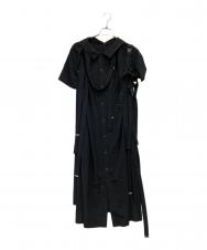 B Yohji Yamamoto (ビーヨウジヤマモト) バンテージデザインドレス ブラック サイズ:1