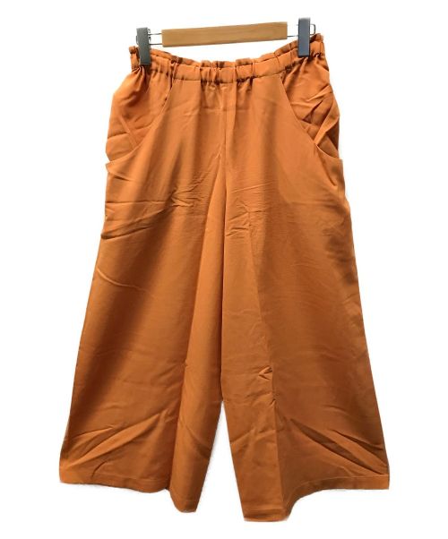 ISSEY MIYAKE（イッセイミヤケ）ISSEY MIYAKE (イッセイミヤケ) ISSEY MIYAKE　ワイドパンツ オレンジ サイズ:3 パンツの古着・服飾アイテム
