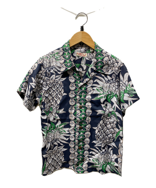 Sun Surf（サンサーフ）Sun Surf (サンサーフ) アロハシャツ グリーン サイズ:XSの古着・服飾アイテム