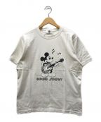 GOOD ENOUGH（グッドイナフ）の古着「25周年 限定ミッキープリントTシャツ」｜ホワイト
