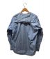AiE (エーアイイー) セーラーシャツ ストライプシャツ ブルー サイズ:XS：1980円