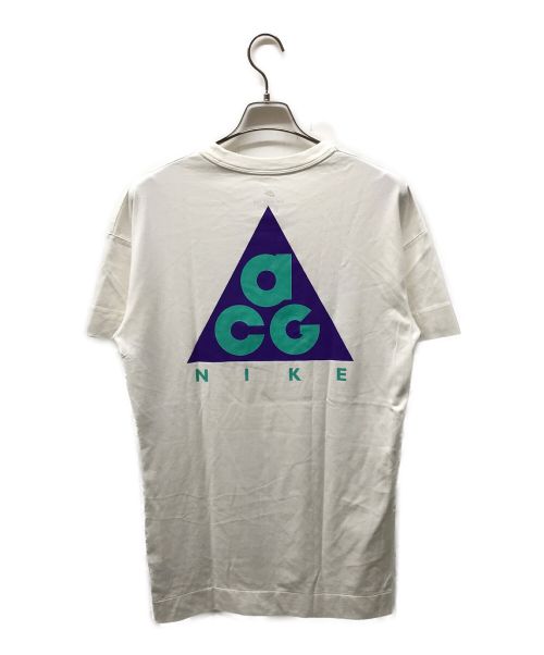 NIKE ACG（ナイキエージーシー）NIKE ACG (ナイキエージーシー) プリントTシャツ ホワイト サイズ:Sの古着・服飾アイテム