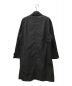 ATON (エイトン) ポリナイロンステンカラーコート ブラック サイズ:04：9800円