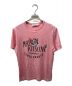 MAISON KITSUNE（メゾンキツネ）の古着「プリントTシャツ」｜ピンク