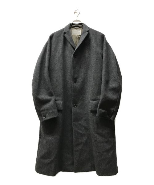 KOLOR（カラー）KOLOR (カラー) ウール×カシミヤ コート グレー サイズ:3の古着・服飾アイテム