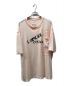 Maison Margiela（メゾンマルジェラ）の古着「インサイドアウトオーバーサイズTシャツ」｜ピンク