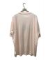 Maison Margiela (メゾンマルジェラ) インサイドアウトオーバーサイズTシャツ ピンク サイズ:50：9800円