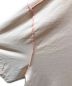 中古・古着 Maison Margiela (メゾンマルジェラ) インサイドアウトオーバーサイズTシャツ ピンク サイズ:50：9800円