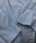 中古・古着 WHITE MOUNTAINEERING (ホワイトマウンテ二アニング) THOMAS MASON STRIPE FLY FRONT WIDE DRESS SHIRT ブルー サイズ:1：10800円