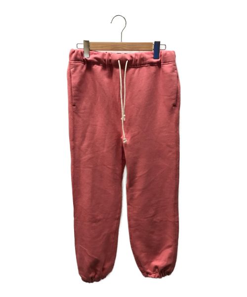 BEAMS BOY（ビームスボーイ）BEAMS BOY (ビームスボーイ) フレンチテリー イージーパンツ ピンク サイズ:Fの古着・服飾アイテム