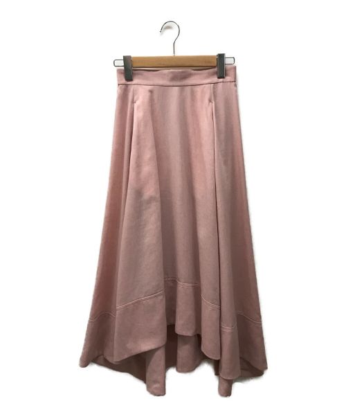 DRESSTERIOR（ドレステリア）DRESSTERIOR (ドレステリア) リネン混ロングスカート ピンク サイズ:36 未使用品の古着・服飾アイテム
