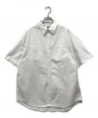 THE NORTHFACE PURPLELABELザ・ノースフェイス パープルレーベル）の古着「Cotton Polyester OX H/S Shirt コットンポリエステルオックスハーフスリーブシャツ NT3208N」｜ホワイト