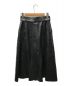 AKIRA NAKA (アキラナカ) Earlene faux leather skirt ブラック サイズ:2：9000円