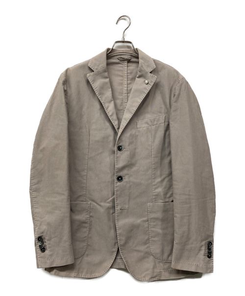 BRANDO（ブランドゥ）BRANDO (ブランドゥ) テーラードジャケット BRANDO ブランドゥ イタリア製 L.B.M.1911 グレー サイズ:50Rの古着・服飾アイテム