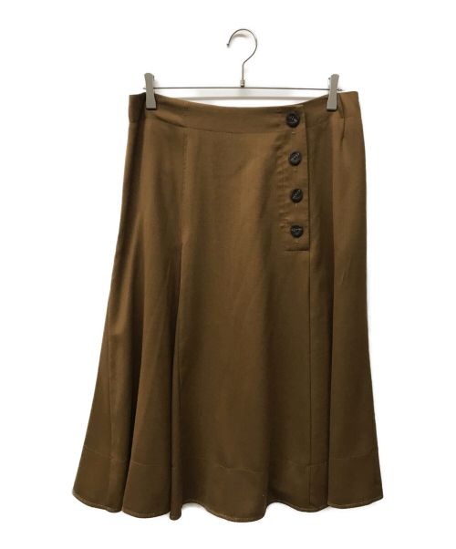 Leilian（レリアン）LEILIAN (レリアン) スカート　 ブラウン サイズ:13+の古着・服飾アイテム