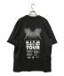 NISHIMOTO IS THE MOUTH (ニシモトイズザマウス) Tシャツ/プリントTシャツ/ METAL TOUR S/S TEE/NIM-D11 ブラック サイズ:XL：4800円