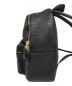 COACH (コーチ) リュック Mini Charlie Backpack in Pebble Leather チョークチャーリーミニバックパック F38263 ブラック：9800円