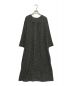 Phlannel (フランネル) Cotton Silk Komon Kaftan Dress カフタンドレス 総柄ワンピース コットンシルクワンピース BBZ1012309A0002 ブラウン サイズ:SS：12000円