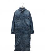 Spick and Spanスピックアンドスパン）の古着「51/2 ONE-PIECE LINE DENIM Spick and Span スピックアンドスパン 2023A/W 23040200213040」｜インディゴ