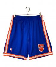 HARDWOOD CLASSICS (ハードウッドクラシック) MITCHELL & NESS (ミッチェルアンドネス) NBA Swingman Short ブルー サイズ:Ｍ