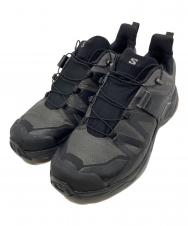 SALOMON (サロモン) X ULTRA 4 WIDE グレー×ブラック サイズ:UK8.5/EUR42.5/US9/CN270/JP27