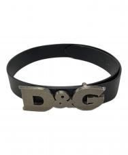 DOLCE & GABBANA (ドルチェ&ガッバーナ) レザーベルト ブラウン