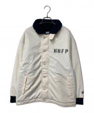 HELLY HANSEN (ヘリーハンセン) ファイバーパイルコウデンシデッキジャケット ベージュ サイズ:L