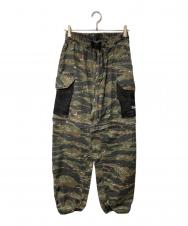 SUPREME (シュプリーム) Mesh Pocket Belted Cargo Pant オリーブ サイズ:S