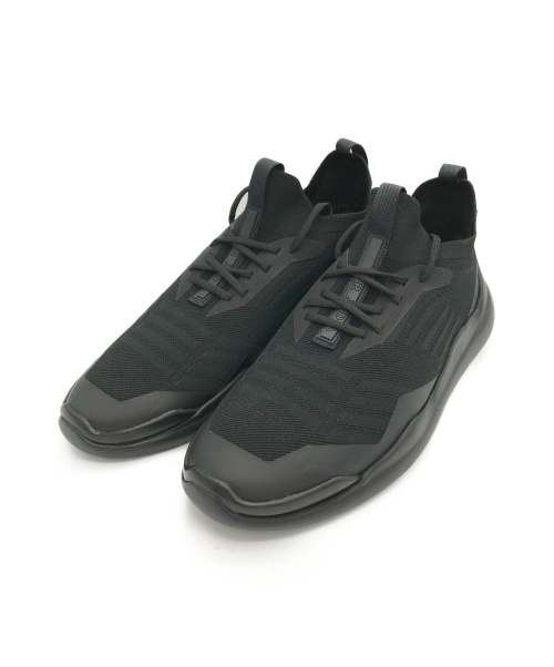 PRADA SPORTS（プラダスポーツ）PRADA SPORTS (プラダスポーツ) テクノニットLRスニーカー ブラック サイズ:8 4E353の古着・服飾アイテム
