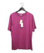 DRIES VAN NOTEN（）の古着「S/Sカットソー　半袖Tシャツ」｜ピンク