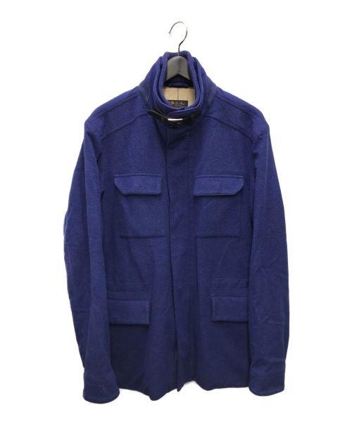 LORO PIANA（ロロピアーナ）LORO PIANA (ロロピアーナ) ニュー・トラベラー・ジャケット ブルー サイズ:50の古着・服飾アイテム